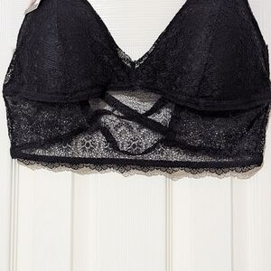 Daisy Fuentes Black Lace Bralette